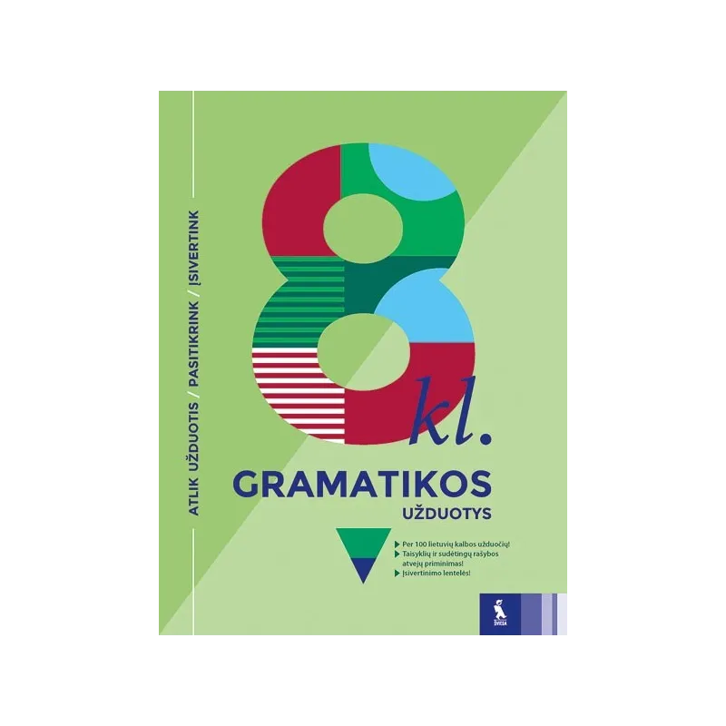 Lietuvių kalbos gramatikos užduotys 8 klasei