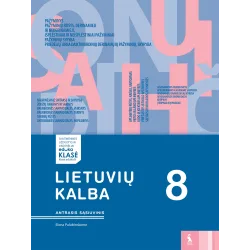 LIETUVIŲ KALBA. Pratybų sąsiuvinis 8 klasei, 2 dalis | Knygeta.lt