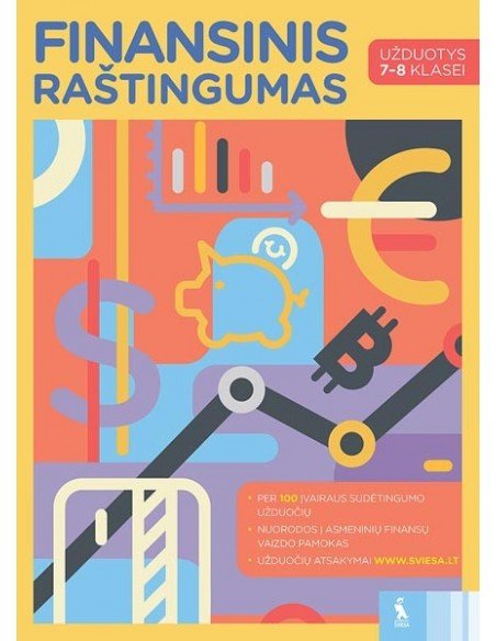 Finansinis raštingumas. Užduotys 7-8 klasei