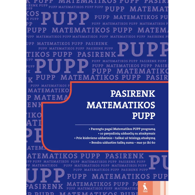 Pasirenk matematikos PUPP – matematika | Knygeta.lt