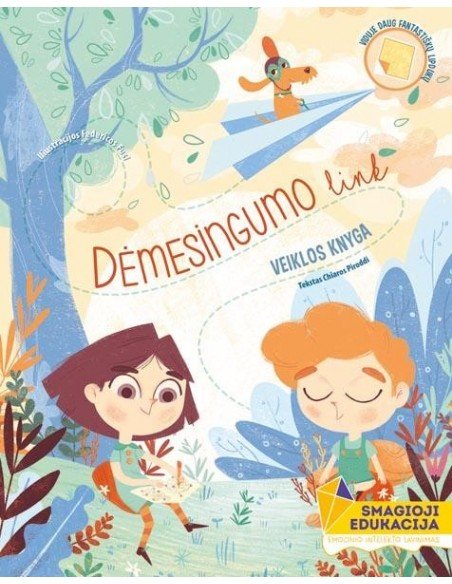 Dėmesingumo link. Veiklos knyga 5-6 metų vaikams