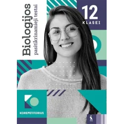 Biologijos pasitikrinamieji testai 12 klasei (s. KOREPETITORIUS)