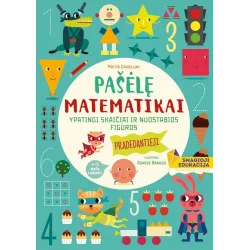 Pašėlę matematikai. Galingieji skaičiai ir figūros 4-5 metų vaikams