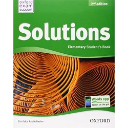 Solutions 2nd Edition Elementary Students Book
