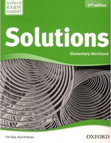 Solutions 2nd Edition Elementary Workbook (pratybos)