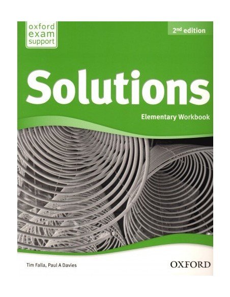 Solutions 2nd Edition Elementary Workbook (pratybos)