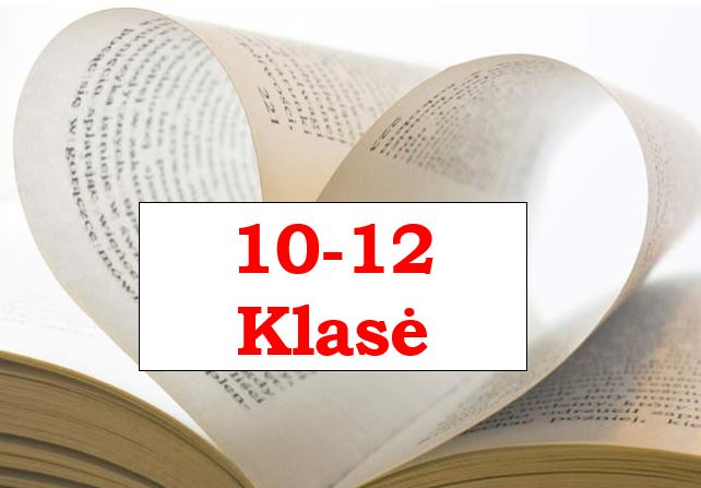 10-12 klasė