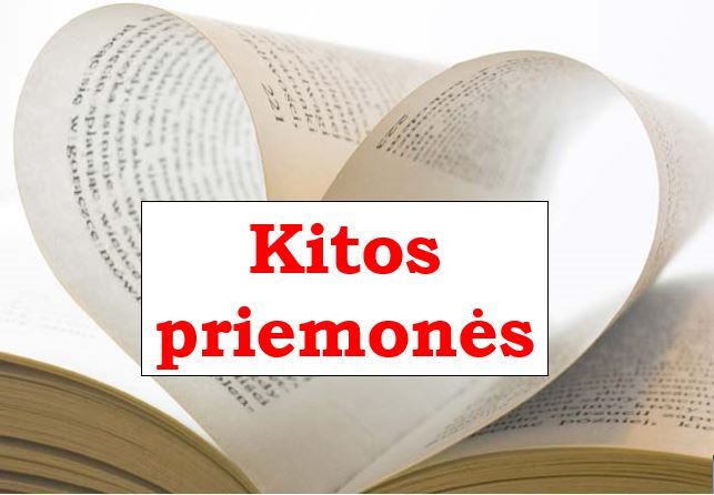 Kitos priemonės